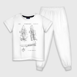 Детская пижама хлопок Patent NASA