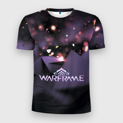 Мужская футболка 3D Slim Warframe abstract logo
