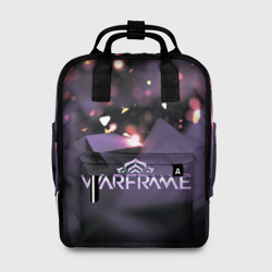 Женский рюкзак 3D Warframe abstract logo