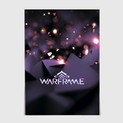 Постер Warframe abstract logo