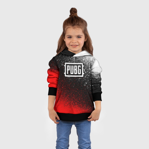 Детская толстовка 3D PUBG, цвет черный - фото 4