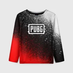 Детский лонгслив 3D PUBG