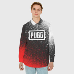 Мужская рубашка oversize 3D PUBG - фото 2