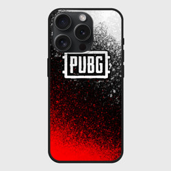 Чехол силиконовый для Apple iPhone 15 Pro матовый PUBG