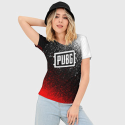 Женская футболка 3D Slim PUBG - фото 2