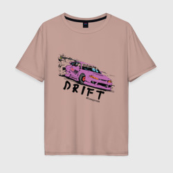 Мужская футболка хлопок Oversize Silvia Drift