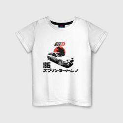 Детская футболка хлопок Initial D Хачироку