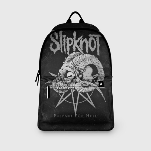 Рюкзак 3D с принтом Slipknot, вид сбоку #3