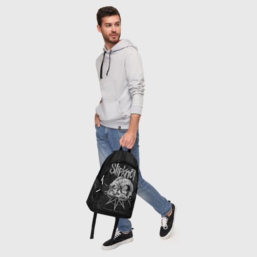 Рюкзак 3D с принтом Slipknot, фото #5