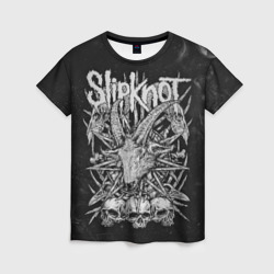 Женская футболка 3D Slipknot
