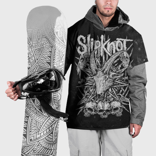 Накидка на куртку 3D Slipknot, цвет 3D печать