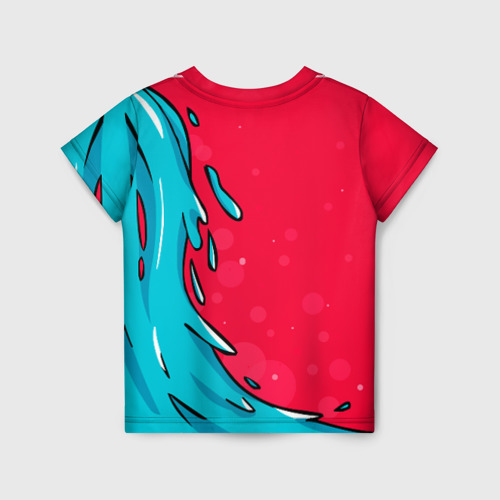 Детская футболка 3D CS:GO WATER ELEMENTAL, цвет 3D печать - фото 2