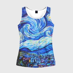 Женская майка 3D Вангог