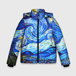 Зимняя куртка для мальчиков 3D Вангог