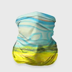 Бандана-труба 3D Подсолнухи Вангог