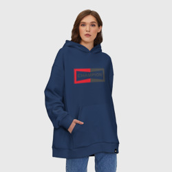 Худи SuperOversize хлопок Однажды в Голливуде Champion - фото 2