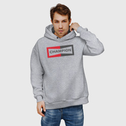 Мужское худи Oversize хлопок Однажды в Голливуде Champion - фото 2