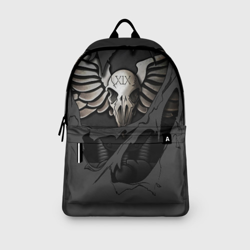 Рюкзак 3D с принтом Броня Гвардии Ворона, вид сбоку #3