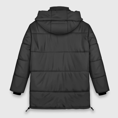 Женская зимняя куртка Oversize Броня Гвардии Ворона, цвет черный - фото 2