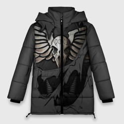 Женская зимняя куртка Oversize Броня Гвардии Ворона