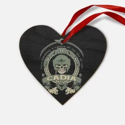 Деревянная игрушка Сердце Вархаммер - Cadia skull
