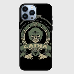 Чехол для iPhone 13 Pro Max Вархаммер - Cadia skull