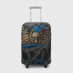 Чехол для чемодана 3D Ультрамариновая Броня