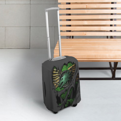 Чехол для чемодана 3D Доспехи Саламандр - фото 2