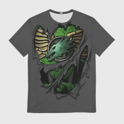 Мужская футболка 3D Доспехи Саламандр Warhammer