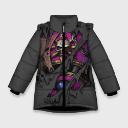 Зимняя куртка для девочек 3D Доспехи детей императора
