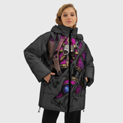 Женская зимняя куртка Oversize Доспехи детей императора - фото 2