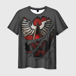 Мужская футболка 3D Доспехи Кровавых Ангелов