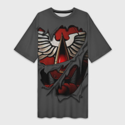Платье-футболка 3D Доспехи Кровавых Ангелов