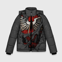 Зимняя куртка для мальчиков 3D Доспехи Кровавых Ангелов