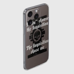 Чехол для iPhone 15 Pro силиконовый с защитой камеры Warhammer - фото 2