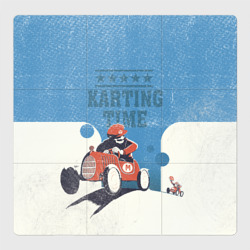 Магнитный плакат 3Х3 Karting time