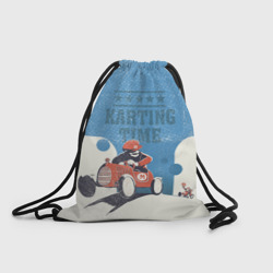 Рюкзак-мешок 3D Karting time