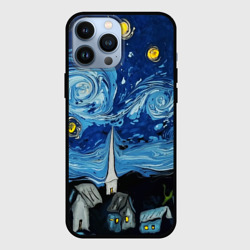 Чехол для iPhone 13 Pro Max Звёздная ночь Вангог