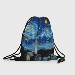 Рюкзак-мешок 3D Звёздная ночь Вангог