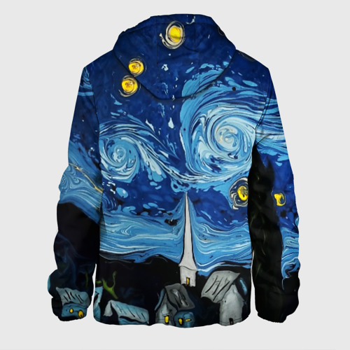 Мужская куртка 3D Звёздная ночь Вангог, цвет 3D печать - фото 2