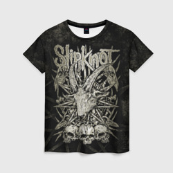 Женская футболка 3D Slipknot