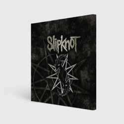 Холст квадратный Slipknot goat