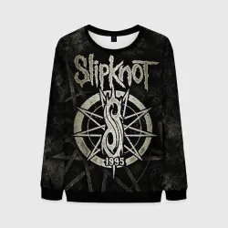 Мужской свитшот 3D Slipknot