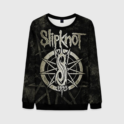 Мужской свитшот 3D Slipknot