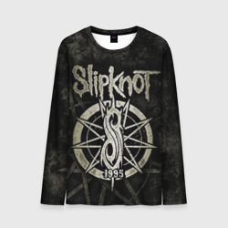 Мужской лонгслив 3D Slipknot