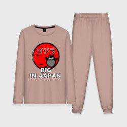 Мужская пижама с лонгсливом хлопок Big in Japan