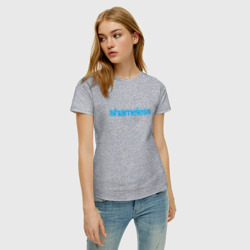 Женская футболка хлопок Бесстыдники лого - фото 2
