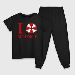 Детская пижама хлопок Люблю науку