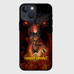 Чехол для iPhone 13 mini Warframe anime girl