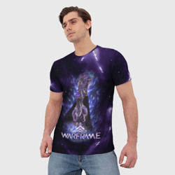 Мужская футболка 3D Warframe game  logo - фото 2